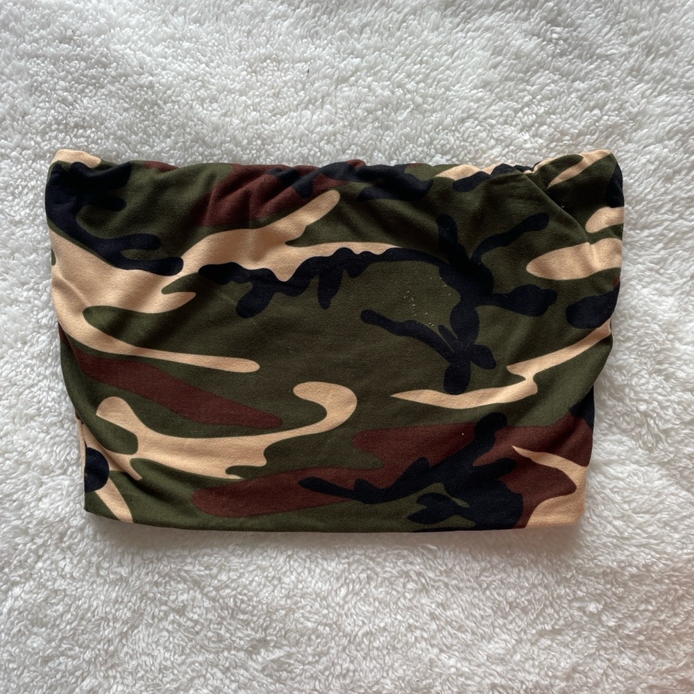 CROPPED TUBE TOP - SMALL